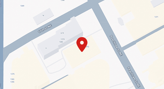 Atlanta Location Map