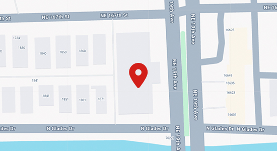 North Miami Location Map